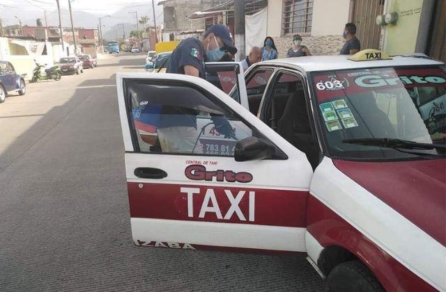Taxistas de Orizaba denuncian extorsiones de policía estatal