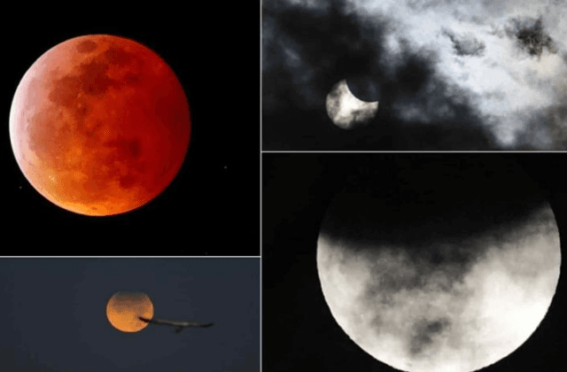 ¿Te perdiste el eclipse lunar? Aquí las mejores fotos