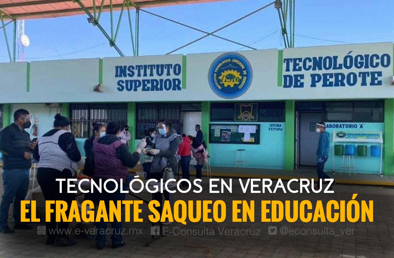 Desvíos en tecnos: cada año roban millones a educación en Veracruz