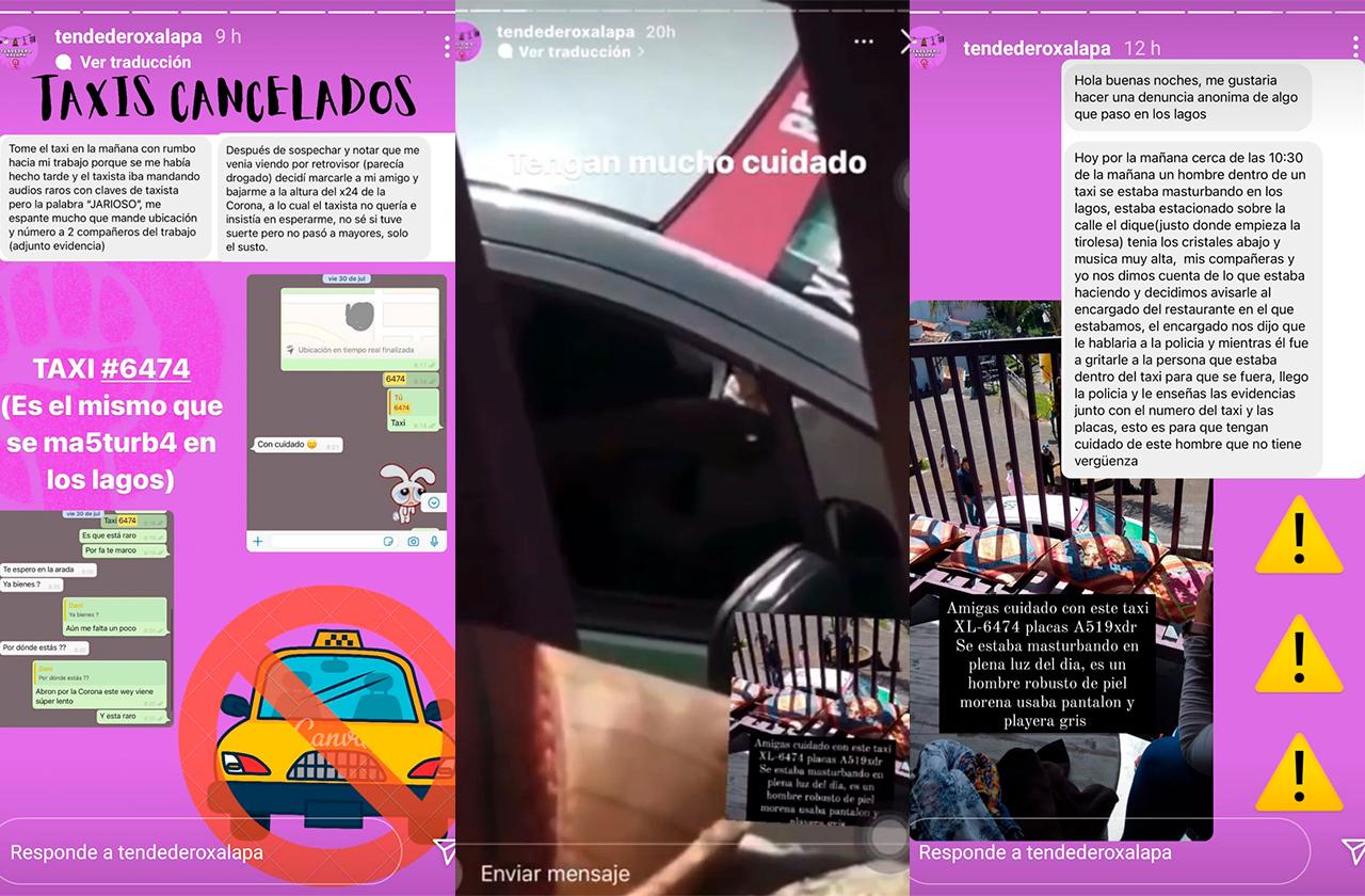 Video: Exhiben a taxista de Xalapa masturbándose en Los Lagos