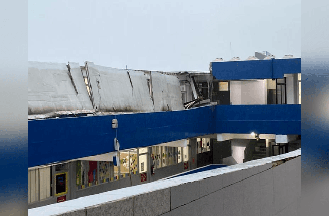 Terror en escuela de Boca del Río: se desploma parte del techo