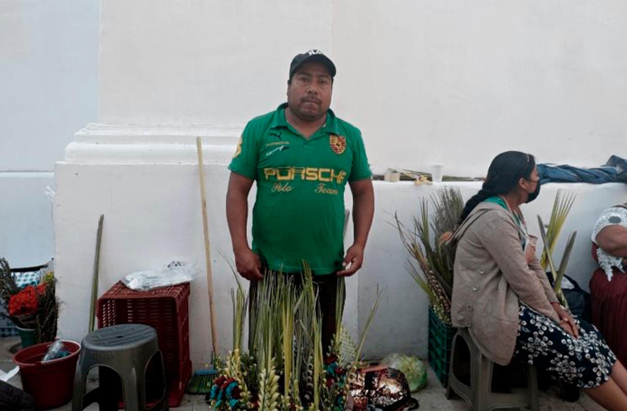 Ventas a la baja para vendedores de ramos en Veracruz 