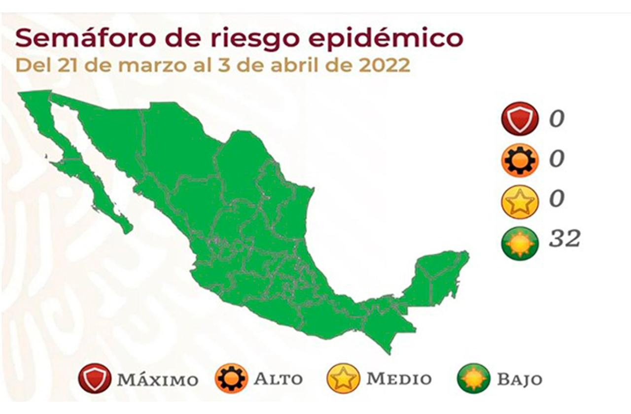 Veracruz permanecerá en verde en el semáforo de riesgo covid