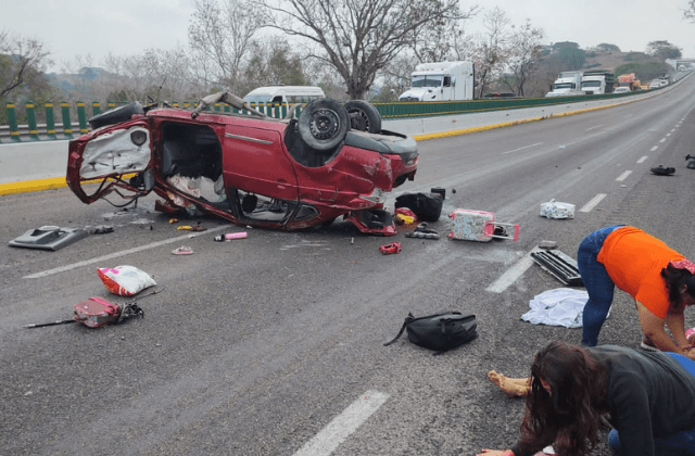 Accidente en Córdoba deja 6 lesionados, 2 son menores 