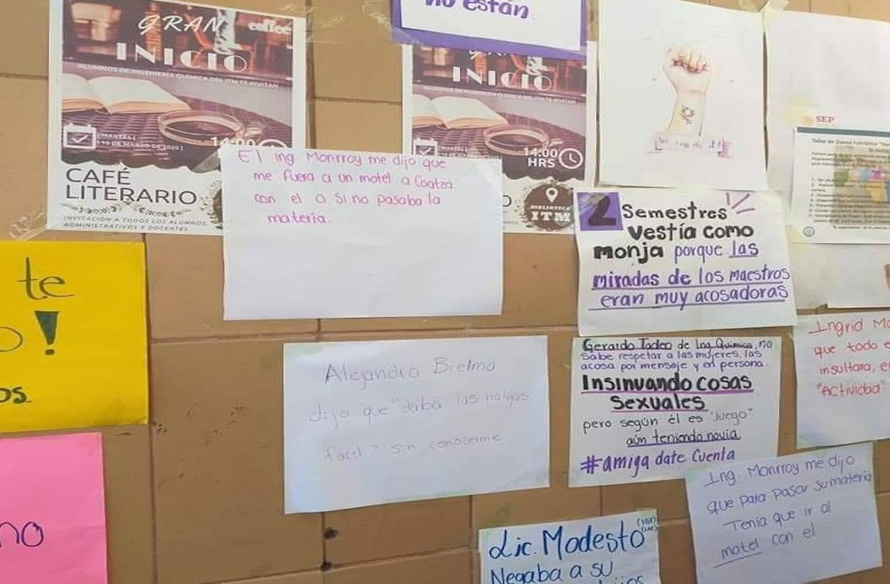En el Tecnológico de Minatitlán, también denuncian acoso de parte de maestros