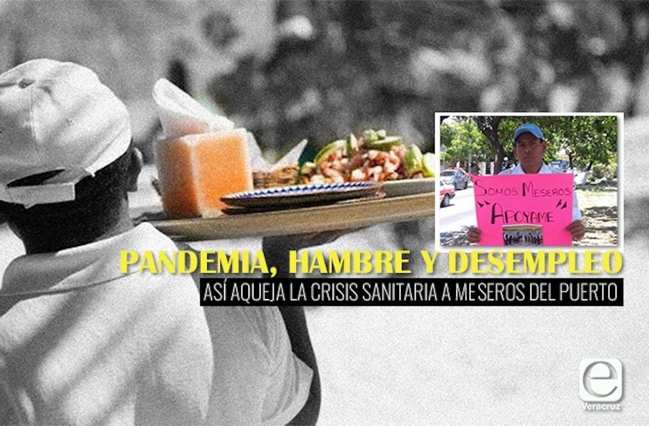 "Somos meseros, apóyame": así enfrenta Lorenzo la pandemia