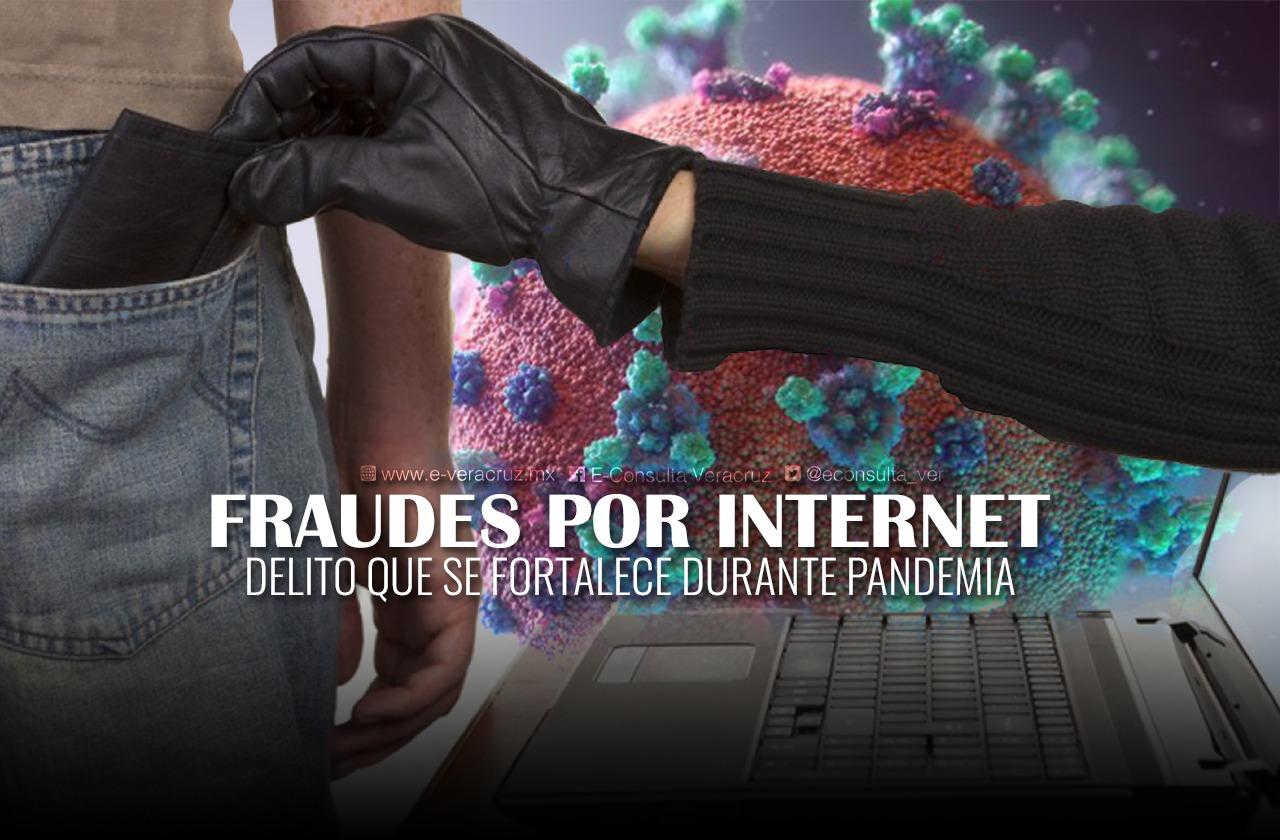 En pandemia, advierten repunte en fraudes por internet