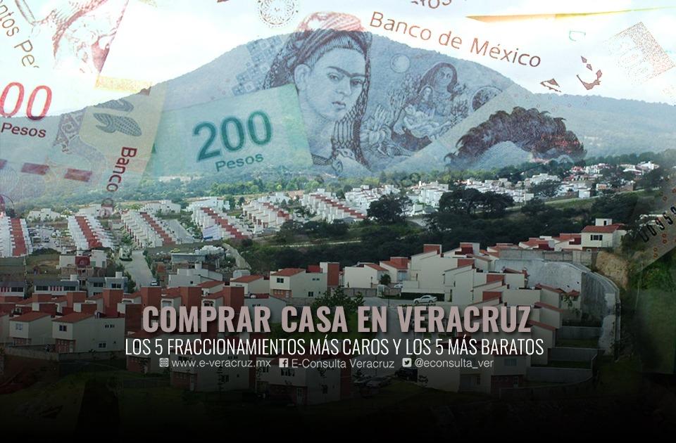 Las 5 zonas más caras y baratas para comprar casa en Veracruz
