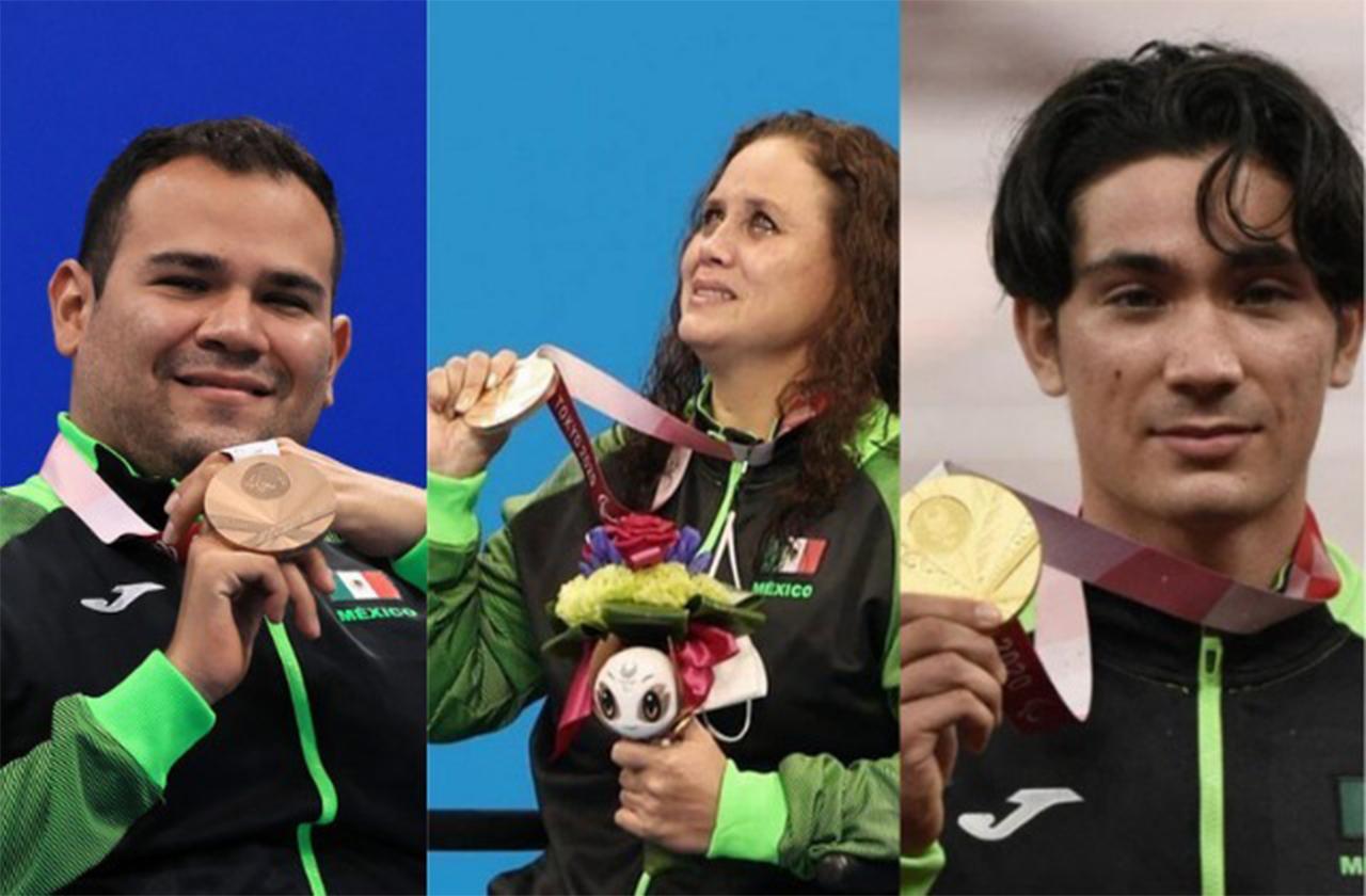 Paratletas de Veracruz dan medallas a México en Tokyo 2020