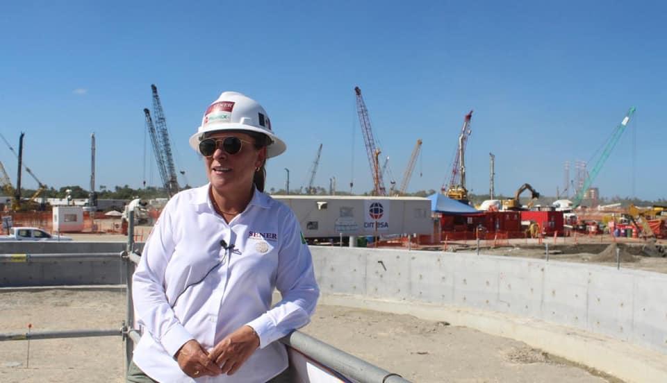 Mejor diésel y gasolina: Rocío Nahle presume avances en refinería de Dos Bocas