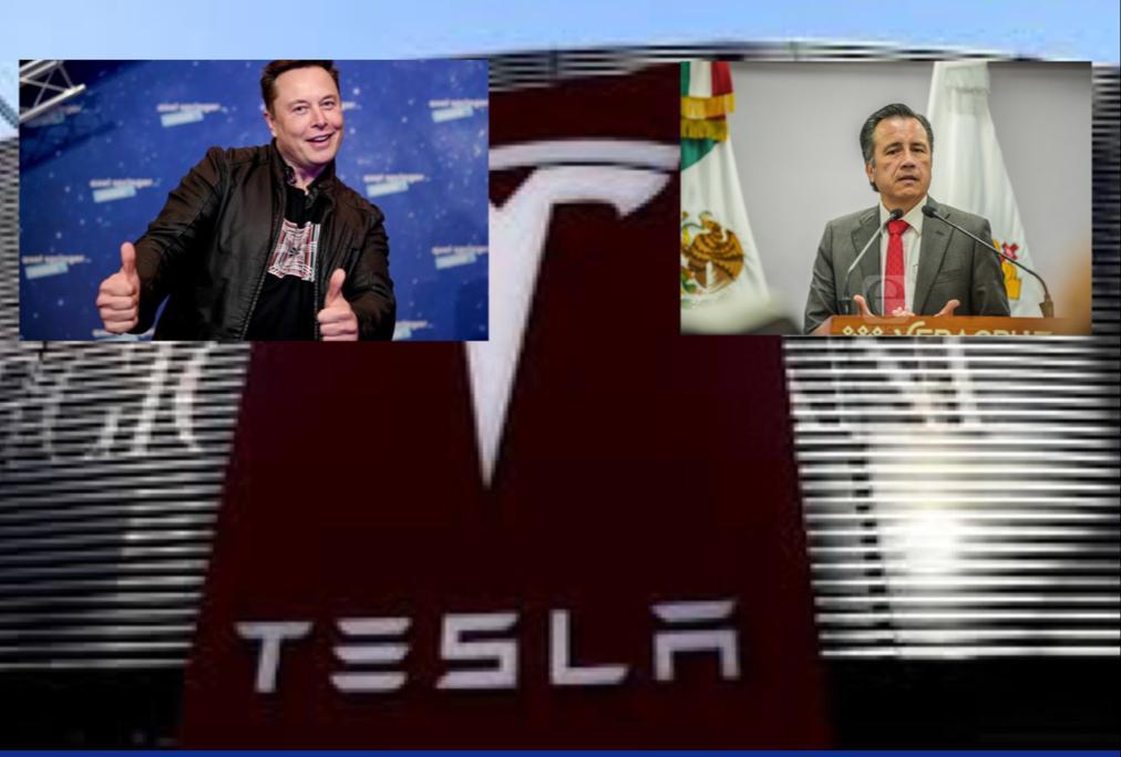 Cuitláhuac va por Tesla, de Elon Musk; quiere que venga a Veracruz