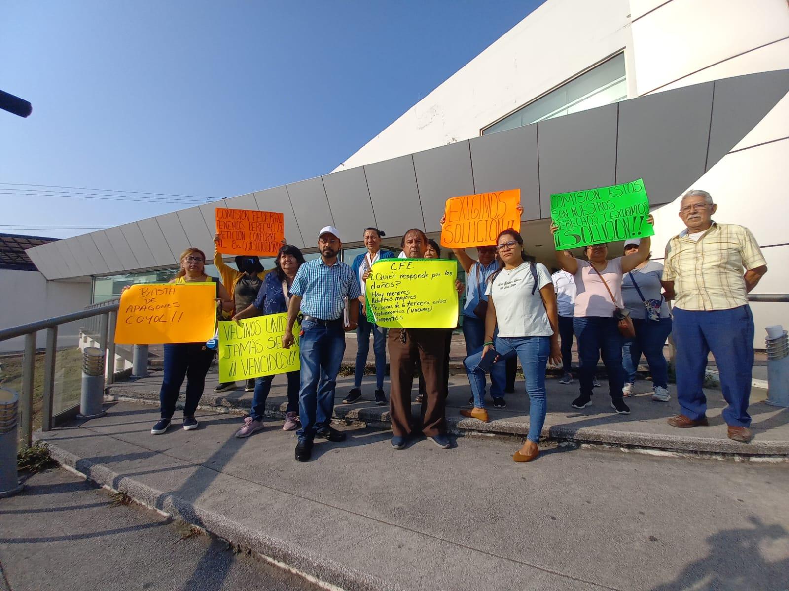 Se fue la luz: Apagones afectan a miles en El Coyol, en Veracruz
