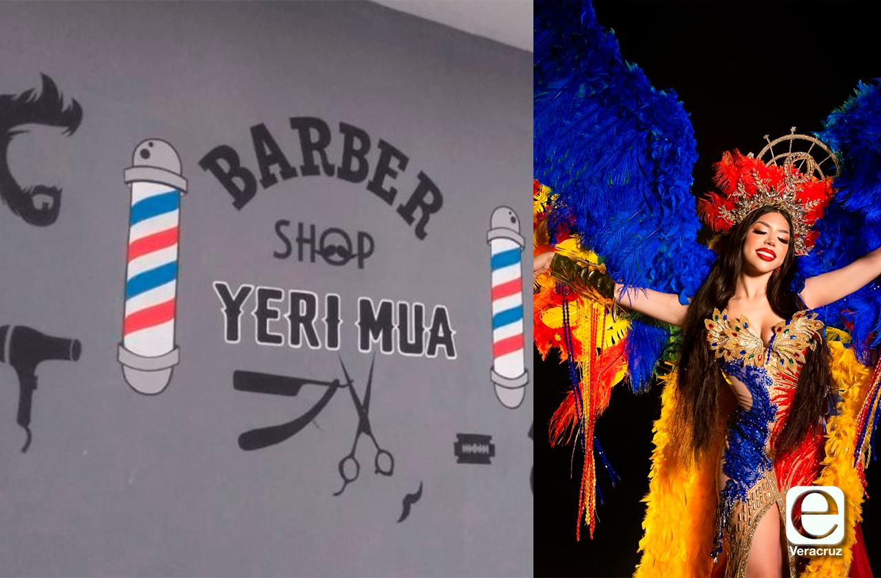 Yerifiebre no para, fan le pone Yeri MUA a su barbería en Tamaulipas 